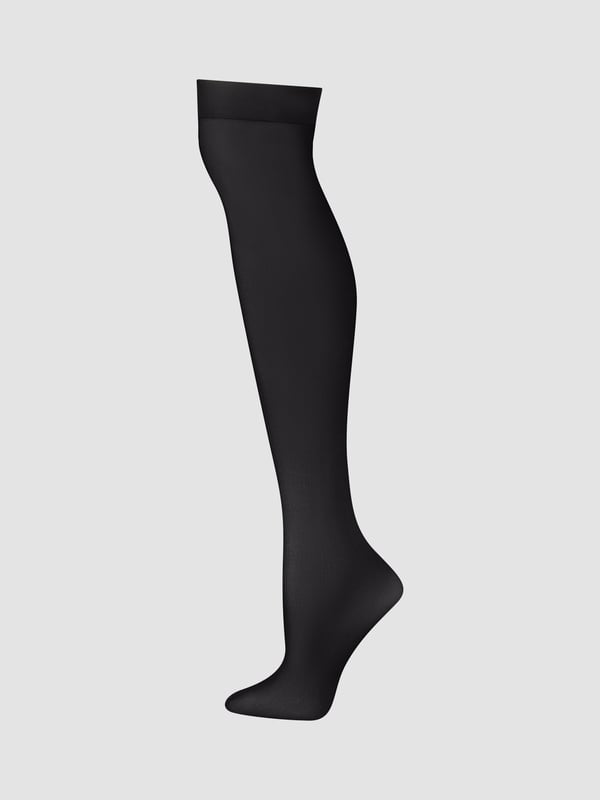 Centre Fold Thigh High Stay Up Stockings In Black Savage X Fenty France