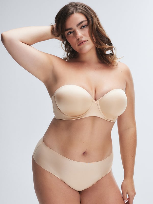 NEW Microfiber Strapless Bra