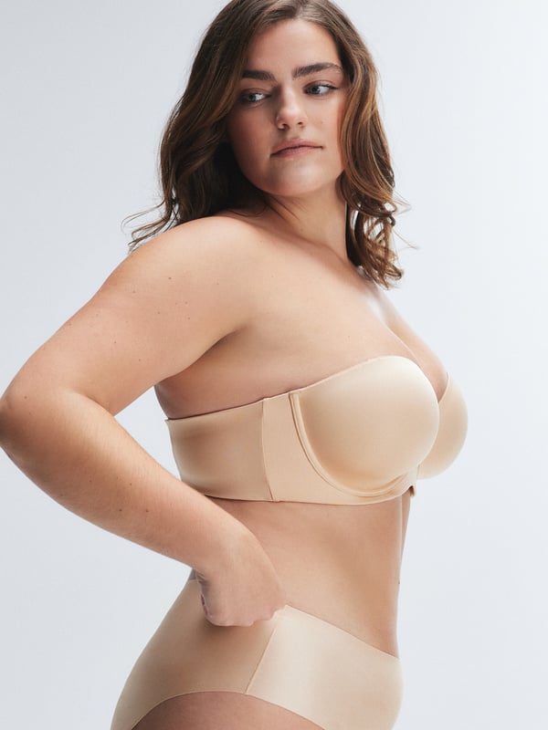 NEW Microfiber Strapless Bra