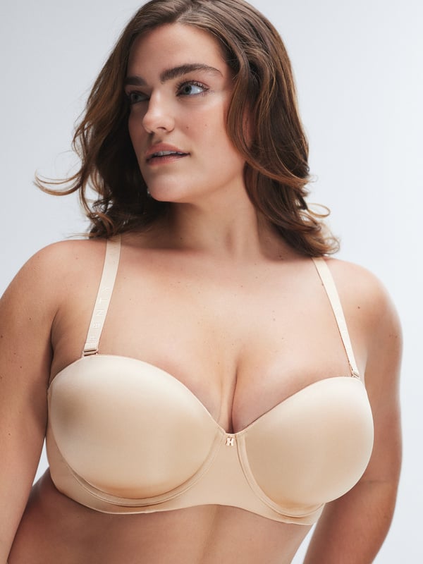 NEW Microfiber Strapless Bra
