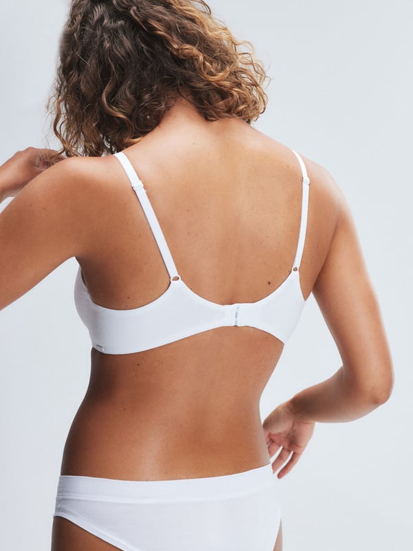 Cotton Essentials Unlined Bra
