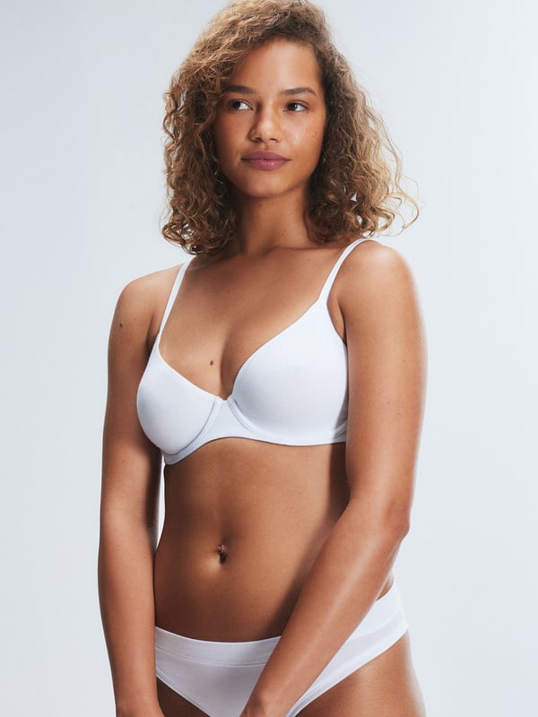 Cotton Essentials Unlined Bra