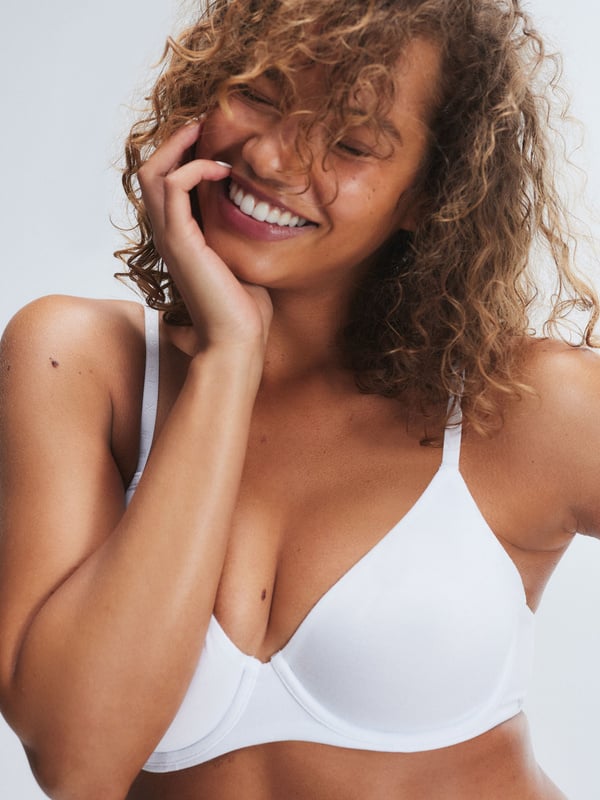 Cotton Essentials Unlined Bra