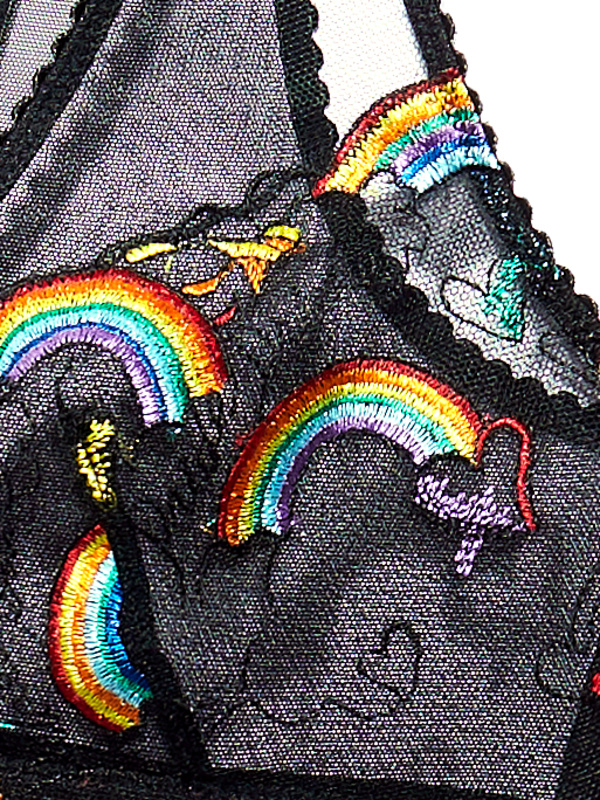 Savage X Pride Embroidered Bralette