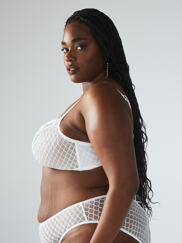 Baroque Bondage Front-Closure Bralette