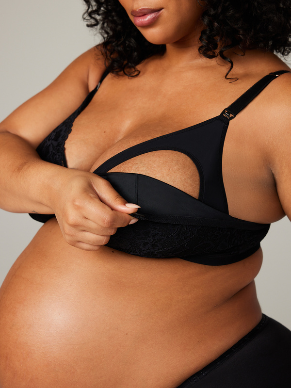 Floral Lace Maternity Bralette