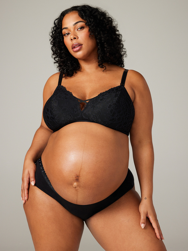 Floral Lace Maternity Bralette