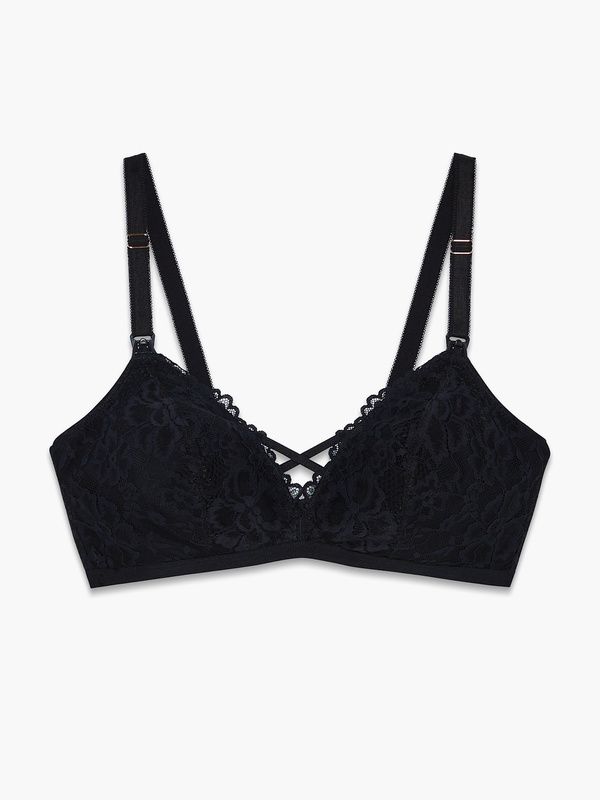 Floral Lace Maternity Bralette