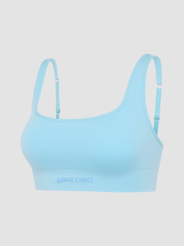 Seamless Scoop-Neck Bralette