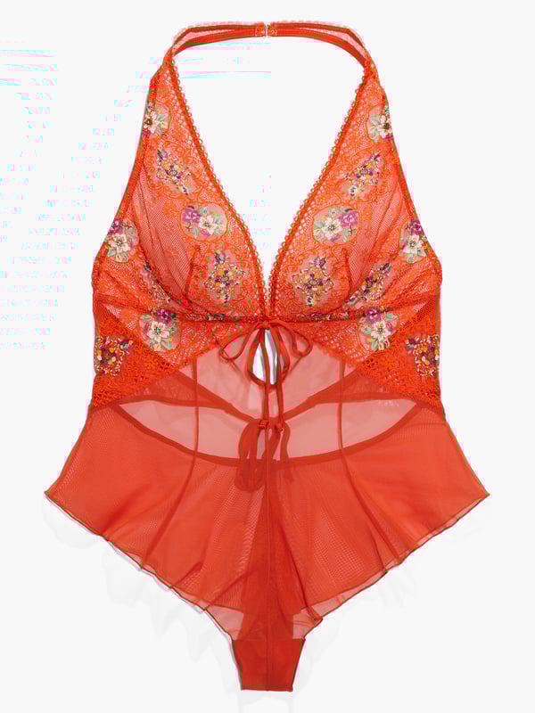 Dolled Up Lace Teddy