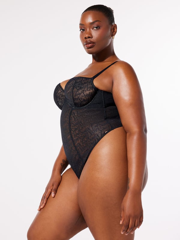 Signature Script Underwire Teddy