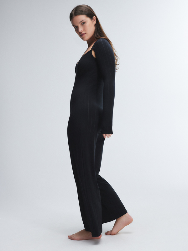 Sleek Stitch Modal Jumpsuit