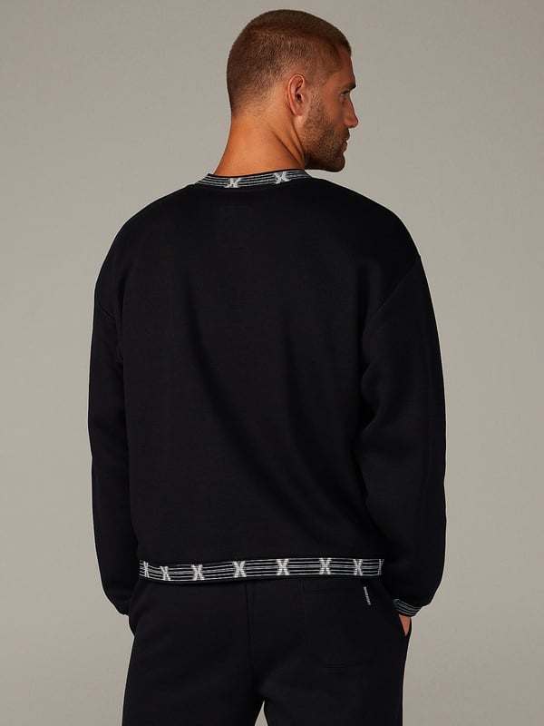 Essential Scope Logo-Trim Sweatshirt