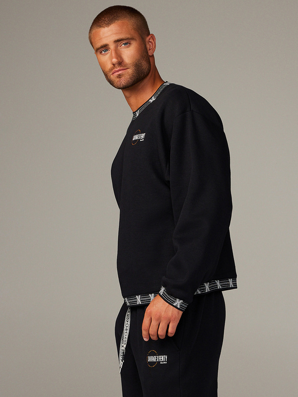 Essential Scope Logo-Trim Sweatshirt