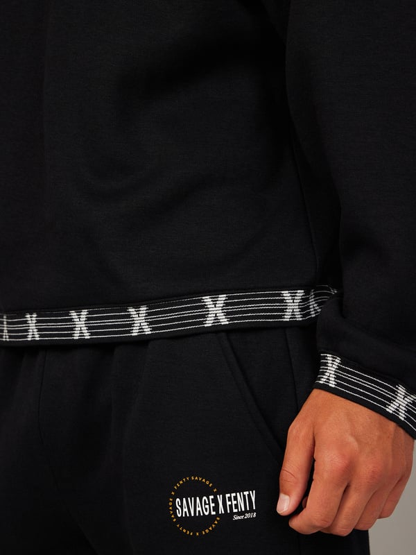 Essential Scope Logo-Trim Sweatshirt