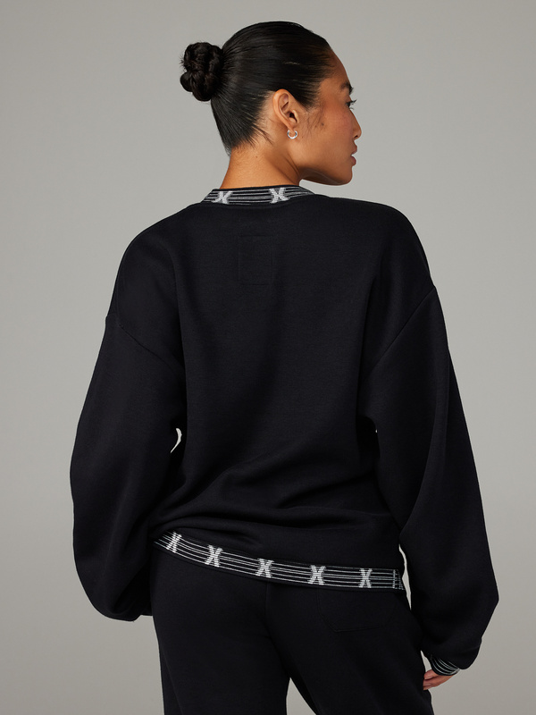 Essential Scope Logo-Trim Sweatshirt