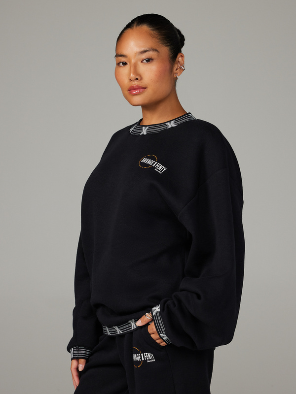 Essential Scope Logo-Trim Sweatshirt