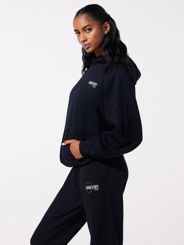 Essential Fleece Scope Logo Raglan Hoodie