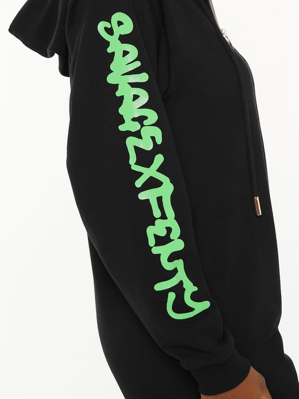 Forever Savage Hooded Onesie