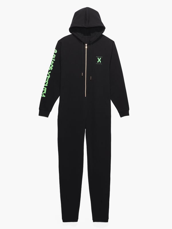 Forever Savage Hooded Onesie