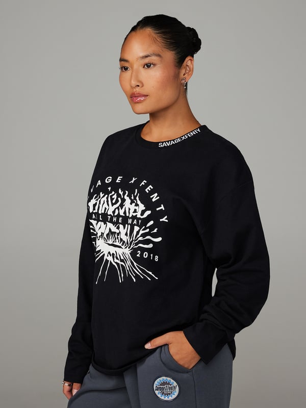 F-Off Long-Sleeve Graphic Tee