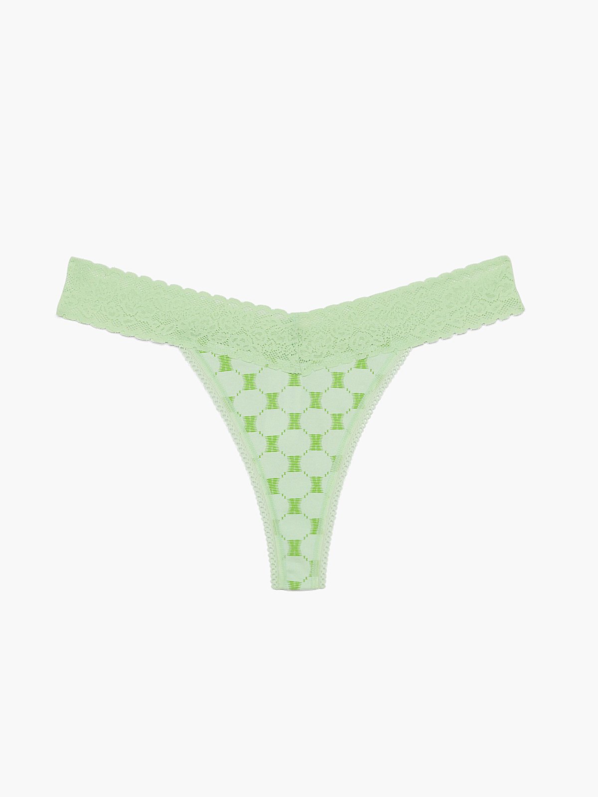 Cotton Essentials Thong Panty In Green Savage X Fenty Germany