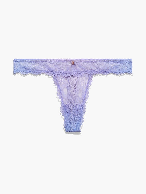 Floral Lace Thong