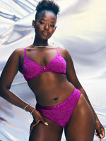 Charmed Prince High Leg Bikini Panty In Purple Savage X Fenty France