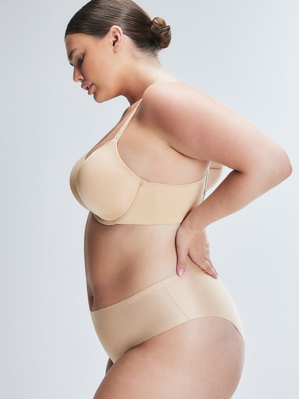 NEW Microfiber No-Show Hipster Panty