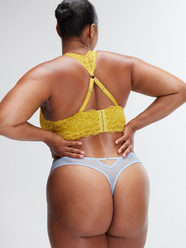Top Drawer Lace Thong Panty