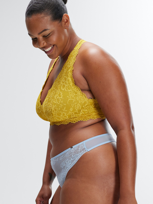 Top Drawer Lace Thong Panty