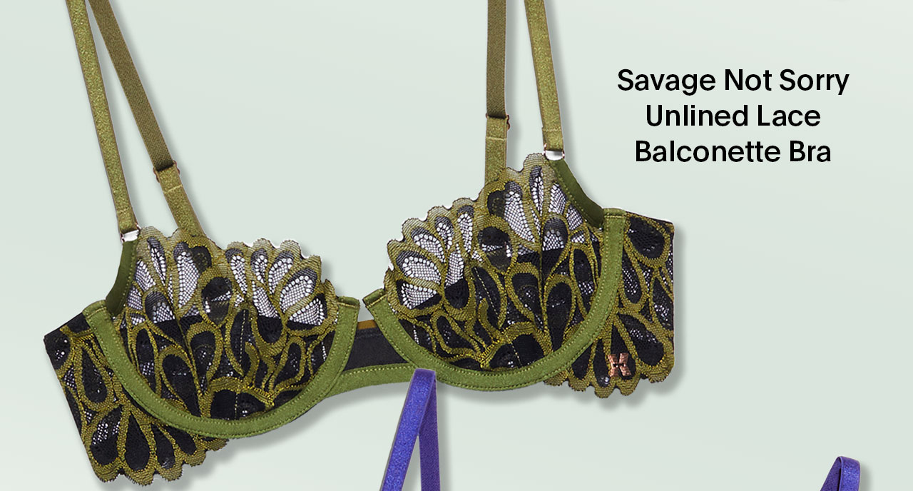 Intimates & Sleepwear, Savage X Fenty Not Sorry Unlined Lace Balconette Bra