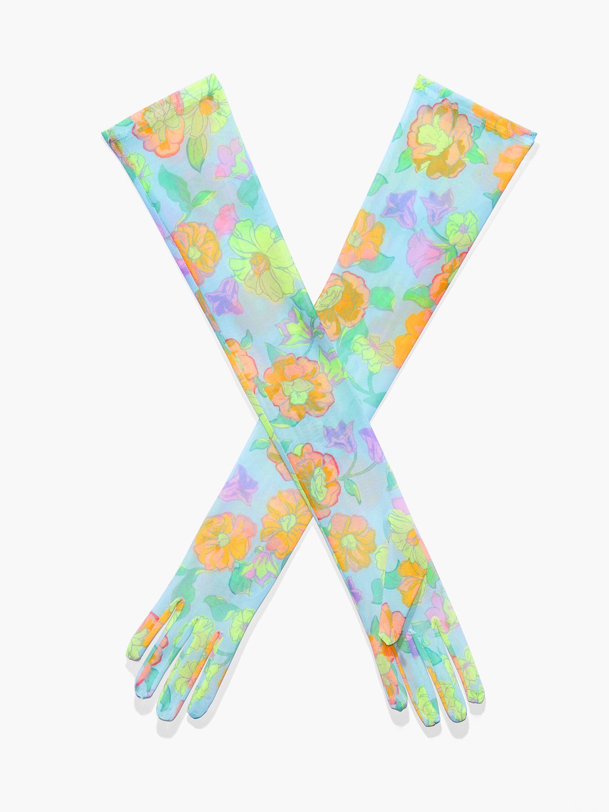 savage fenty floral gloves