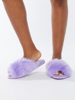 CLF Fluff'd Up Slippers in Pink