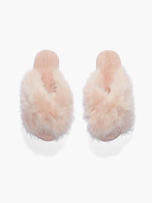 CLF Fluff'd Up Slippers in Pink