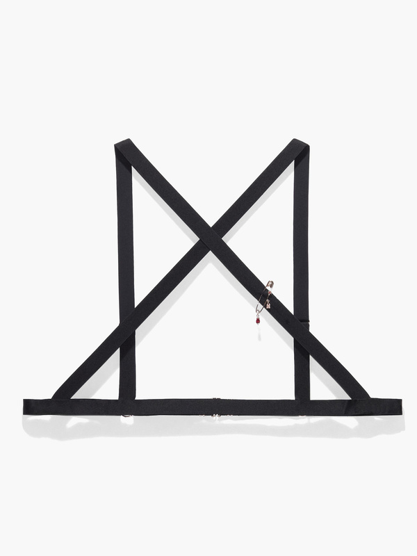 Skip A Beat Body Harness (1X3X) in Black SAVAGE X FENTY