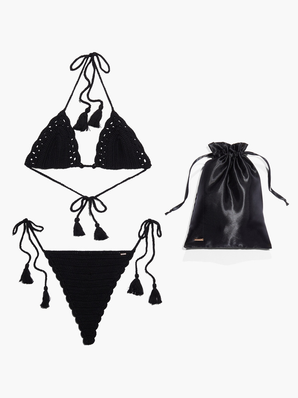 No Strings Attached Travel Kit (1X3X) in Black SAVAGE X FENTY