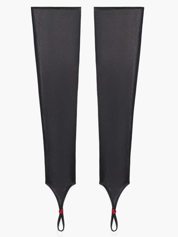 Renaissance Rose Fingerless Gloves (XSXL) in Black SAVAGE X FENTY France