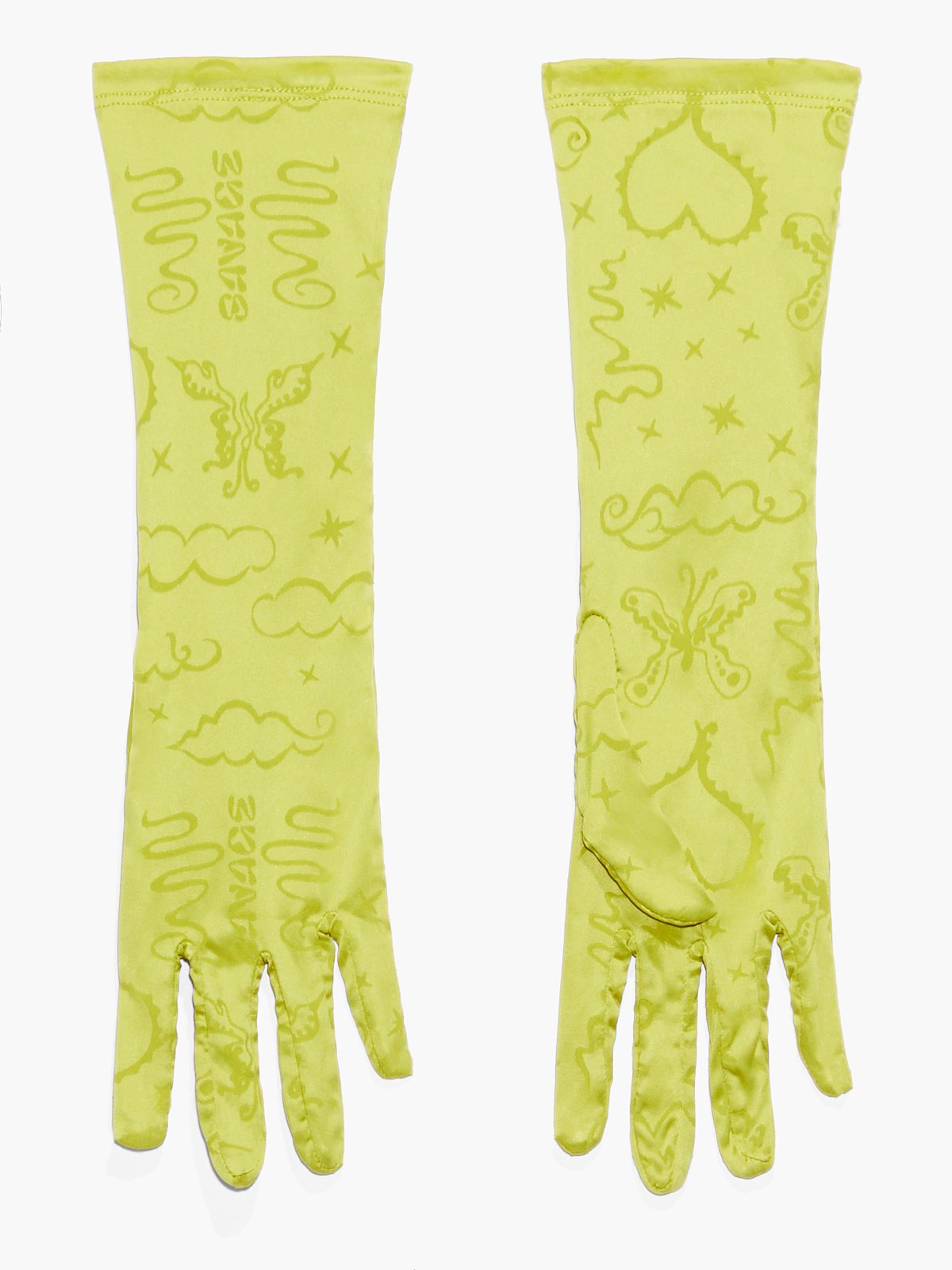 Heavenly Satin Gloves (2XL-4XL)