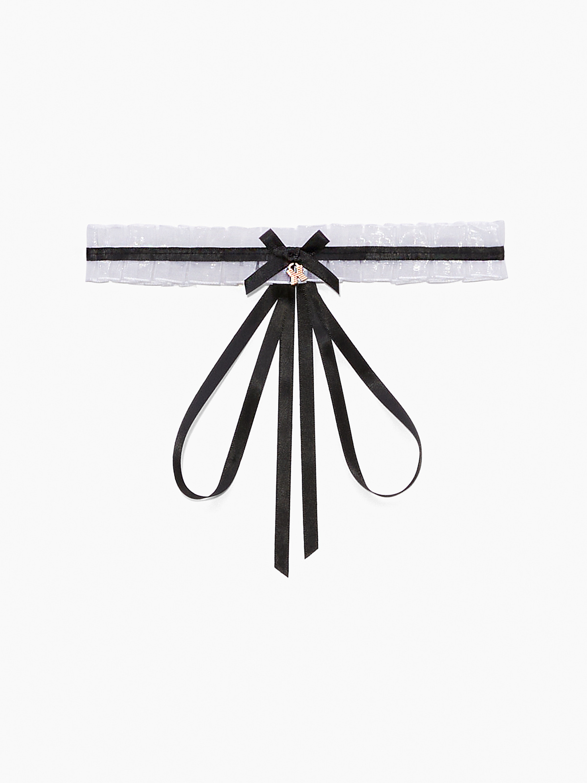 At My Service Collar in Black & White SAVAGE X FENTY Netherlands