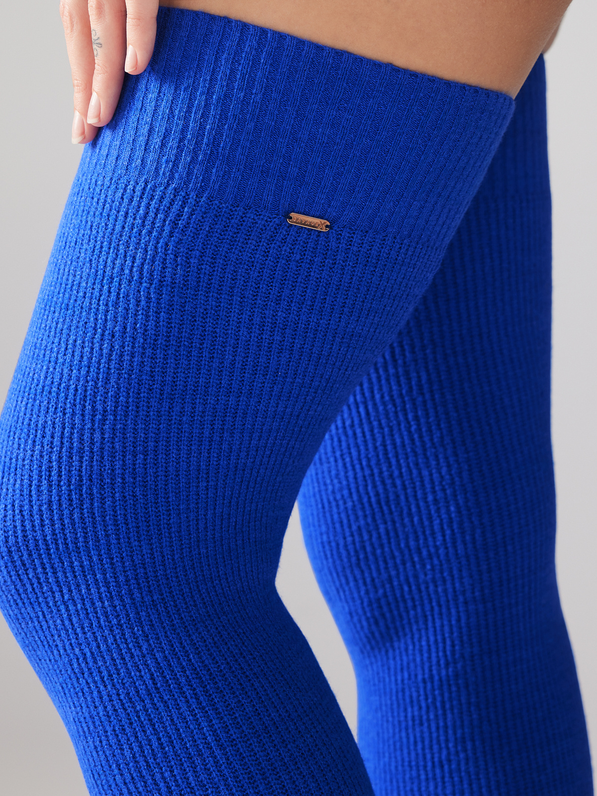 Ms. Minx Knit Slipper Stockings (1X-3X)