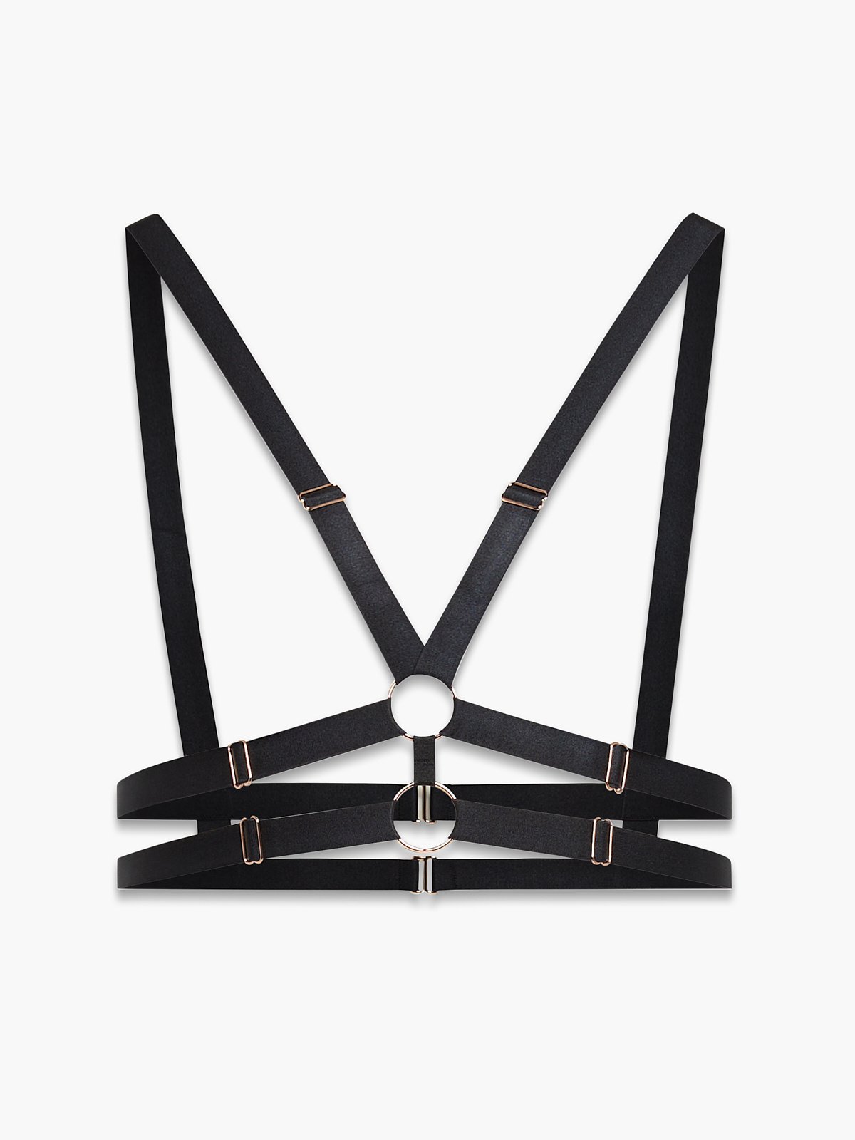 Wild Ride Chest Harness Xs Xl In Black Savage X Fenty