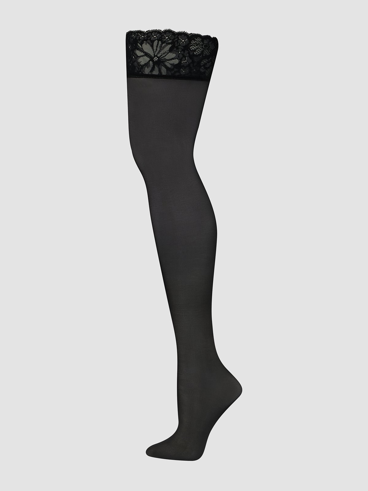 Black lace thigh high stockings hotsell