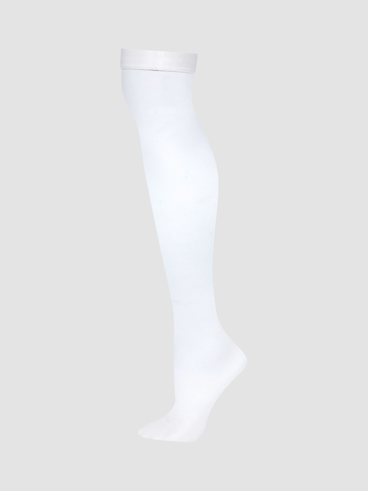 Centre Fold Thigh-High Stay-Up Stockings in White | SAVAGE X FENTY