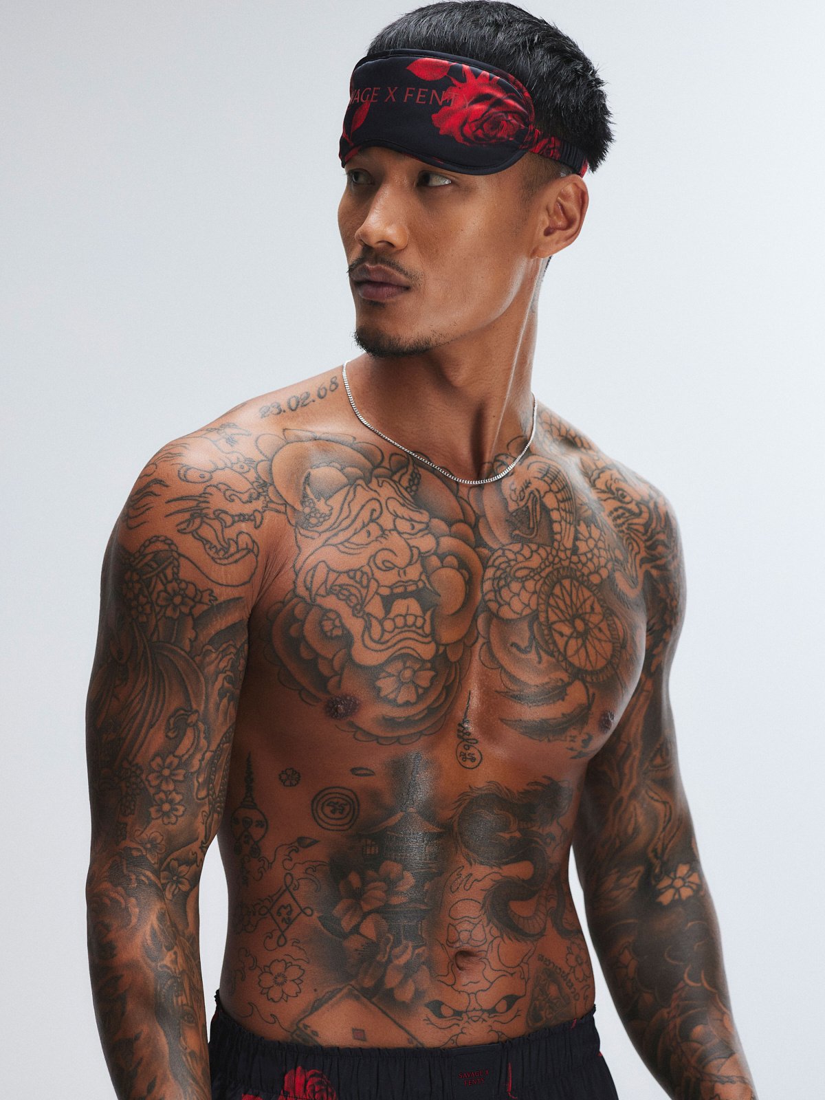Midnight Rose Satin Sleep Mask