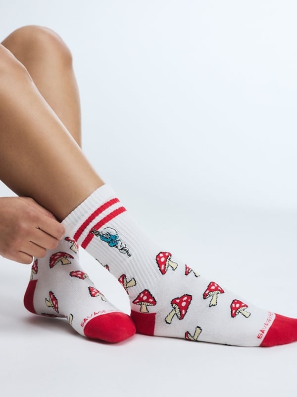Savage X Smurfs Crew Sock