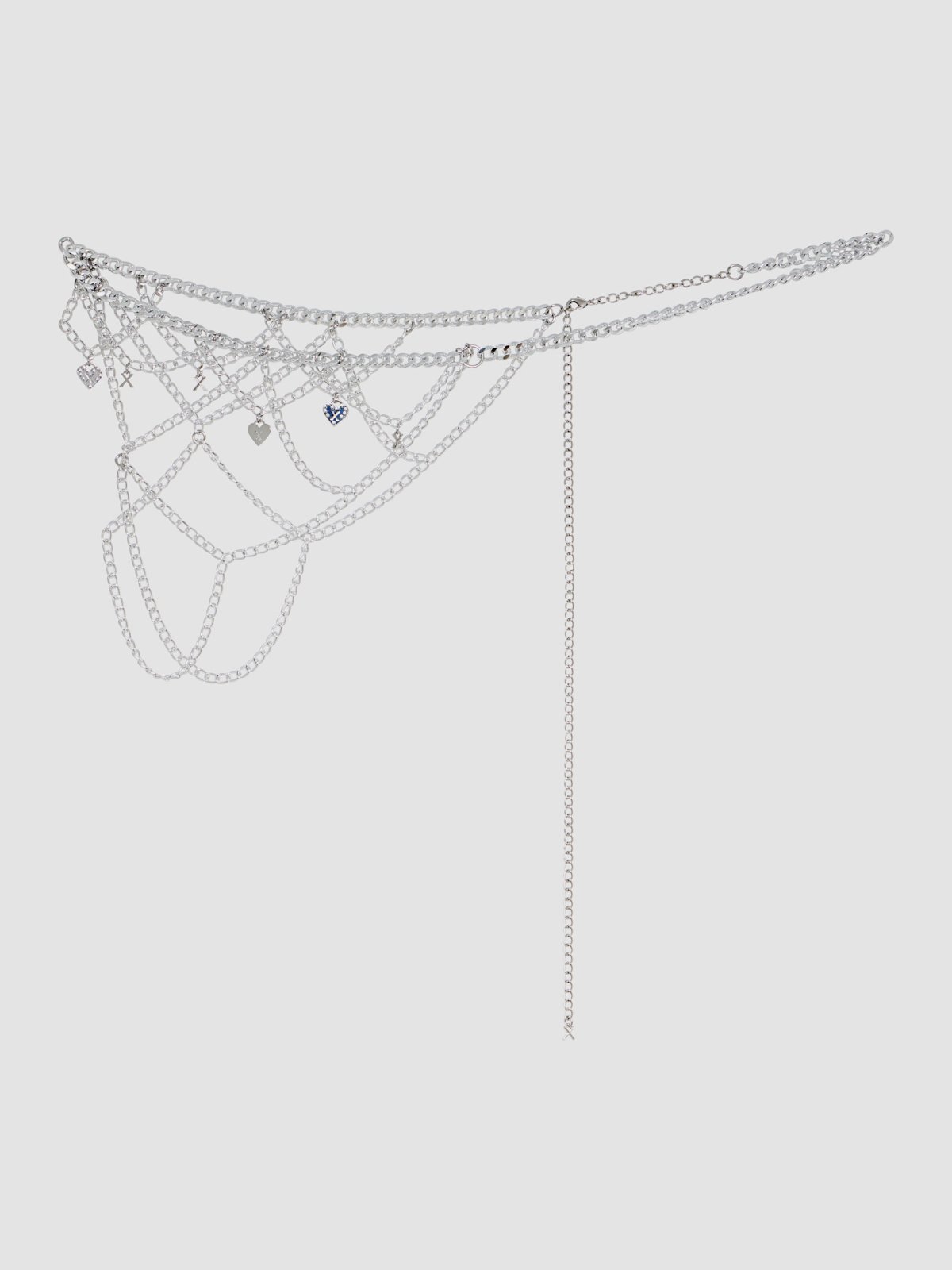 Charmbeat Chain Belt in Grey | SAVAGE X FENTY