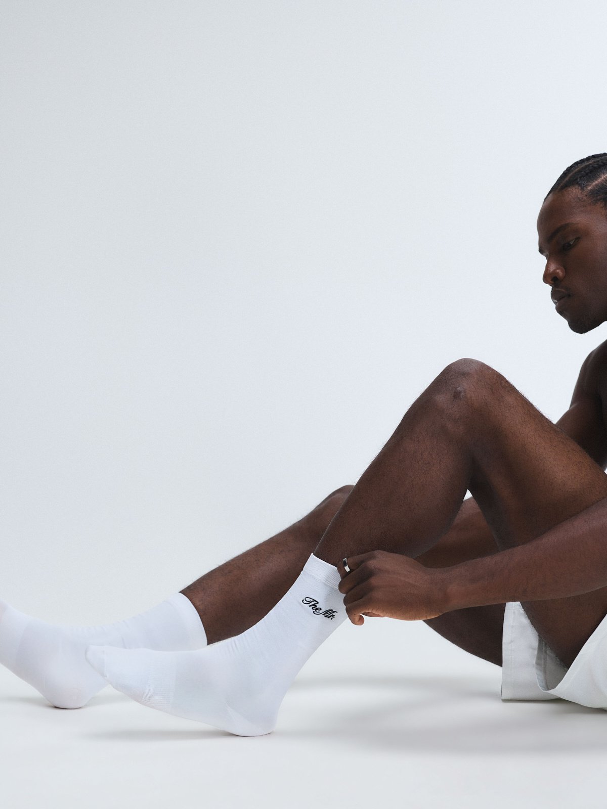 Smooth Suitor Wedding Dress Sock