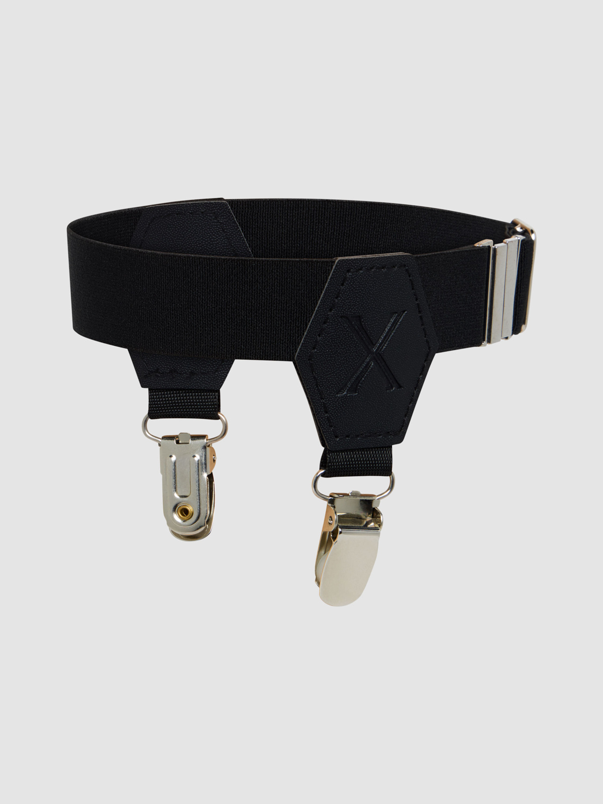 Smooth Suitor Sock Garter in Black | SAVAGE X FENTY