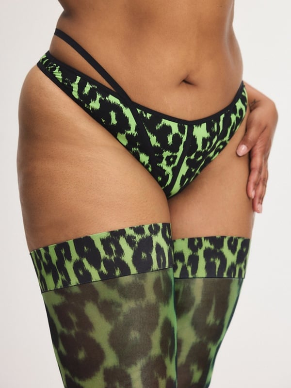 City Kitty Thigh-High Stay-Up Stockings